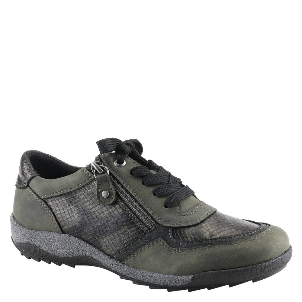 SPRING STEP PATOCKA SHOE Olive Green
